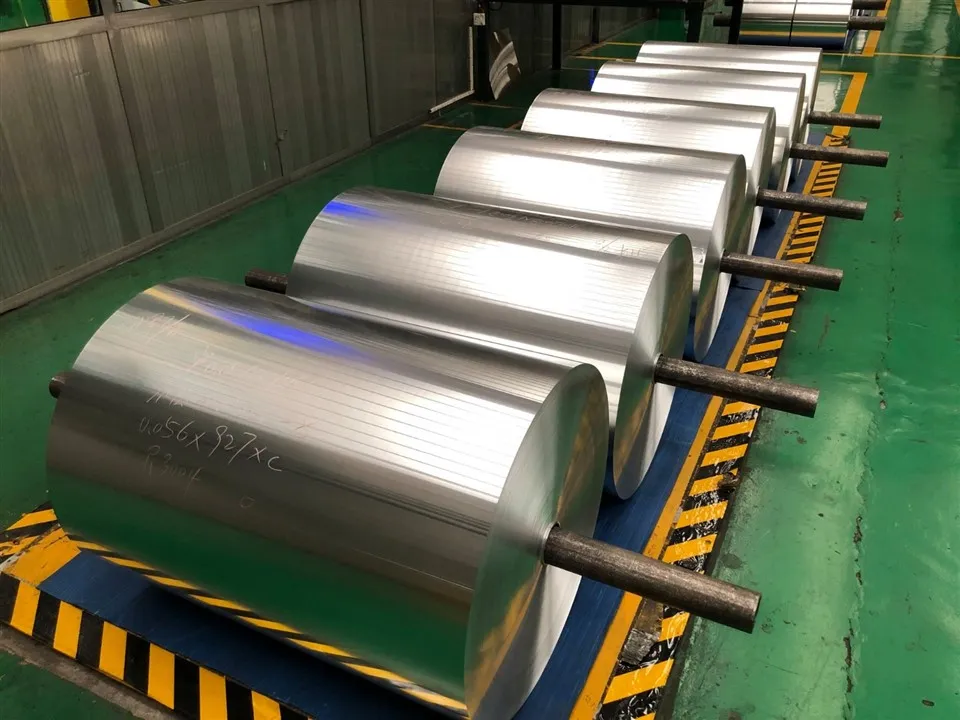 8011 Packaing Aluminum Foil Jumbo Roll