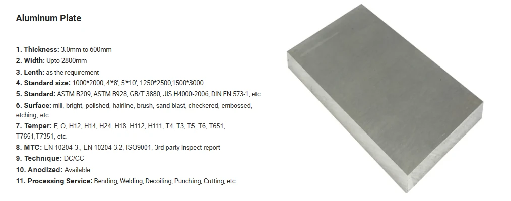 aluminum plate aluminum plate